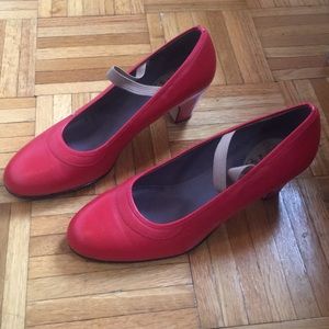 Osuna flamenco shoes, red, 39 (8.5)